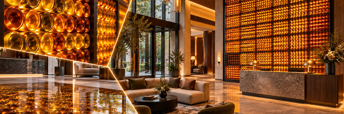 Bottiglie recuperate, lusso ritrovato: DiveStro® ridisegna hotel e ristoranti