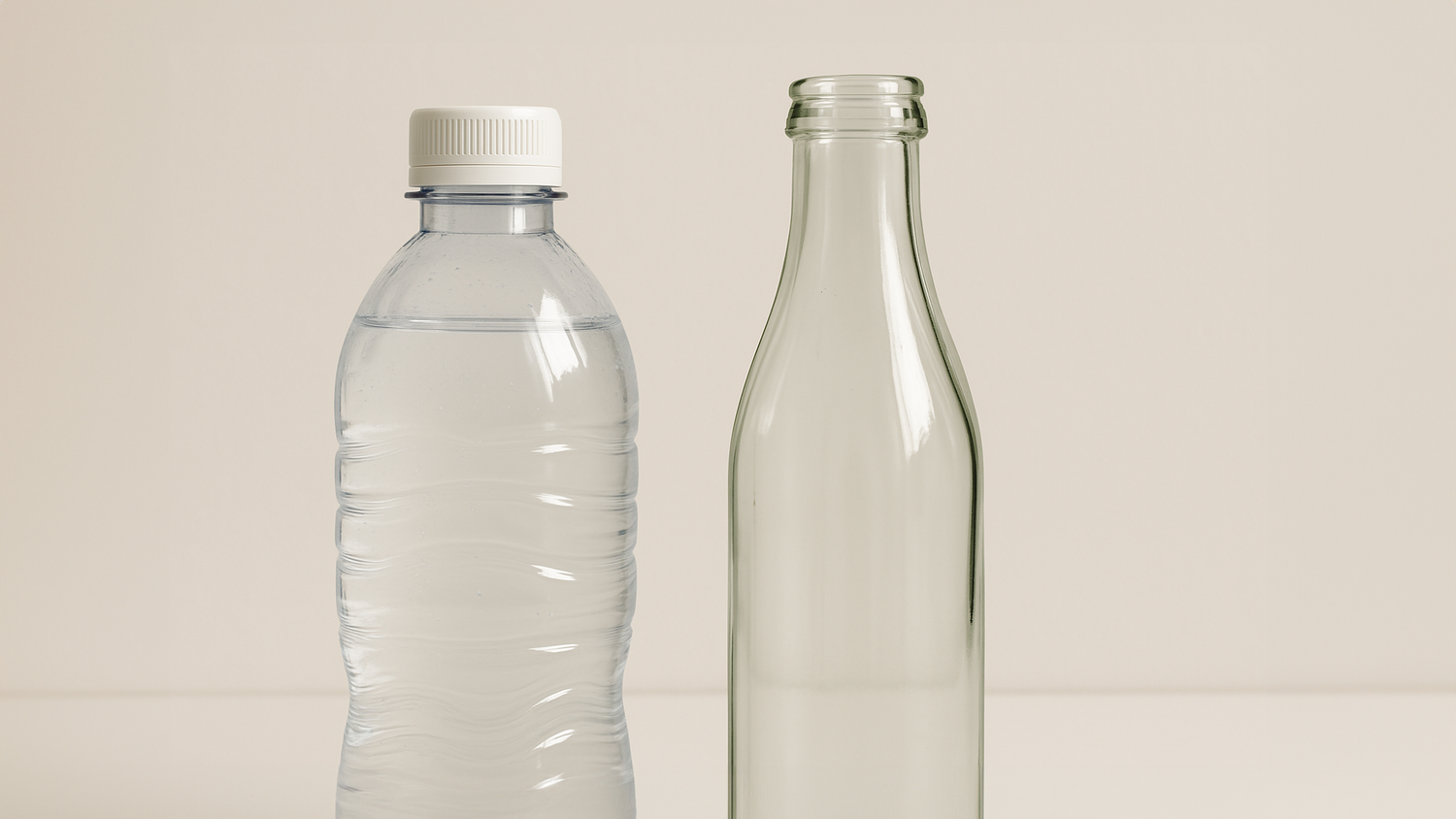 Differenze tra vetro e plastica: quale materiale è più sostenibile?