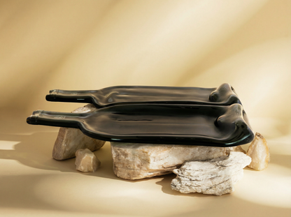 Tray | Crushed wine bottle
