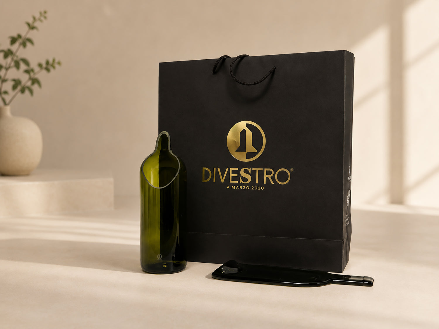Recycled Glass Design Pitcher: Sustainable Elegance