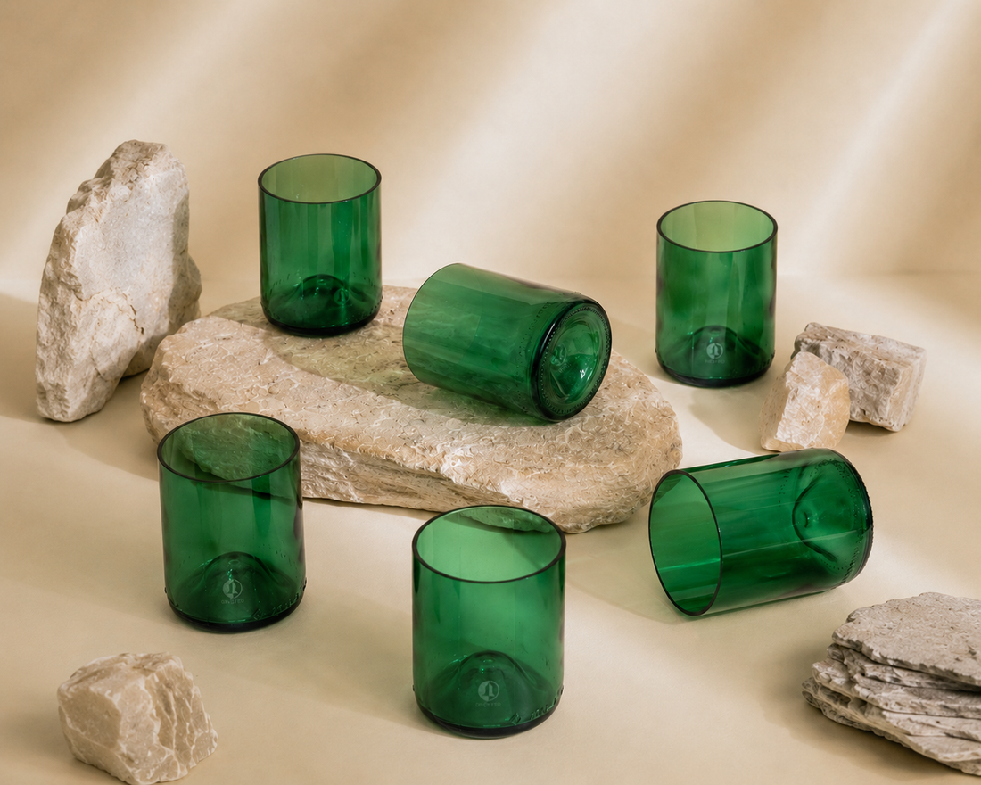 Set di 6 Bicchieri Verde Smeraldo | Limited Edition