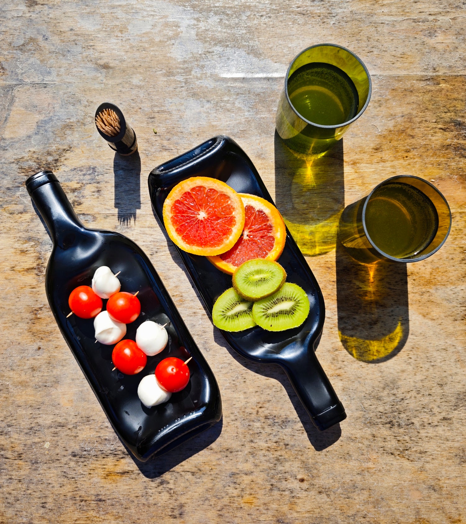 Appetizer Box | 1 Flat tray, 3 finger food spoons and 1 toothpick holder